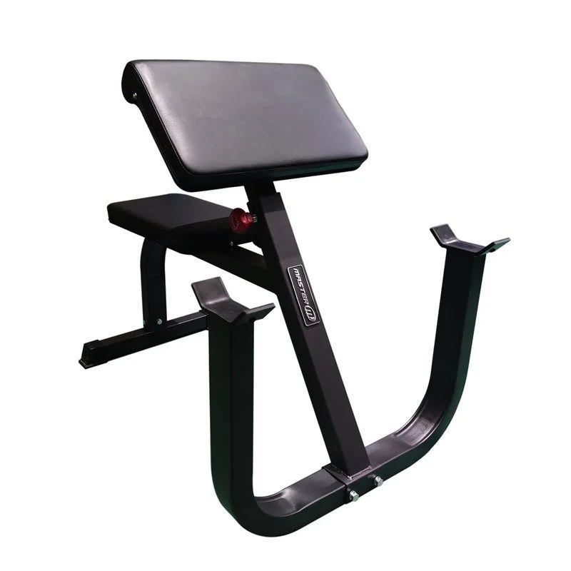 Master Fitness Preacher Curl Bänk Stål Svart – 68-50995B
