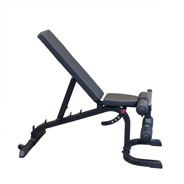Träningsbänk Justerbar Maxvikt 450kg Svart, variant GFID31