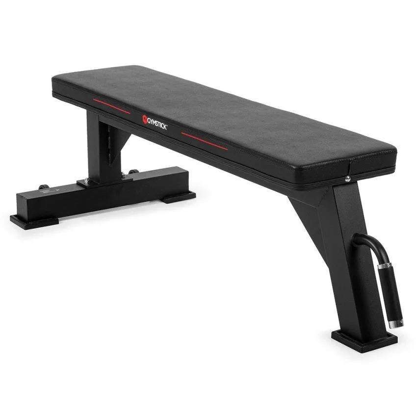 Träningsbänk Plan Maxvikt 500kg Svart (Flat Bench Pro) - Gymstick – PRO-FB