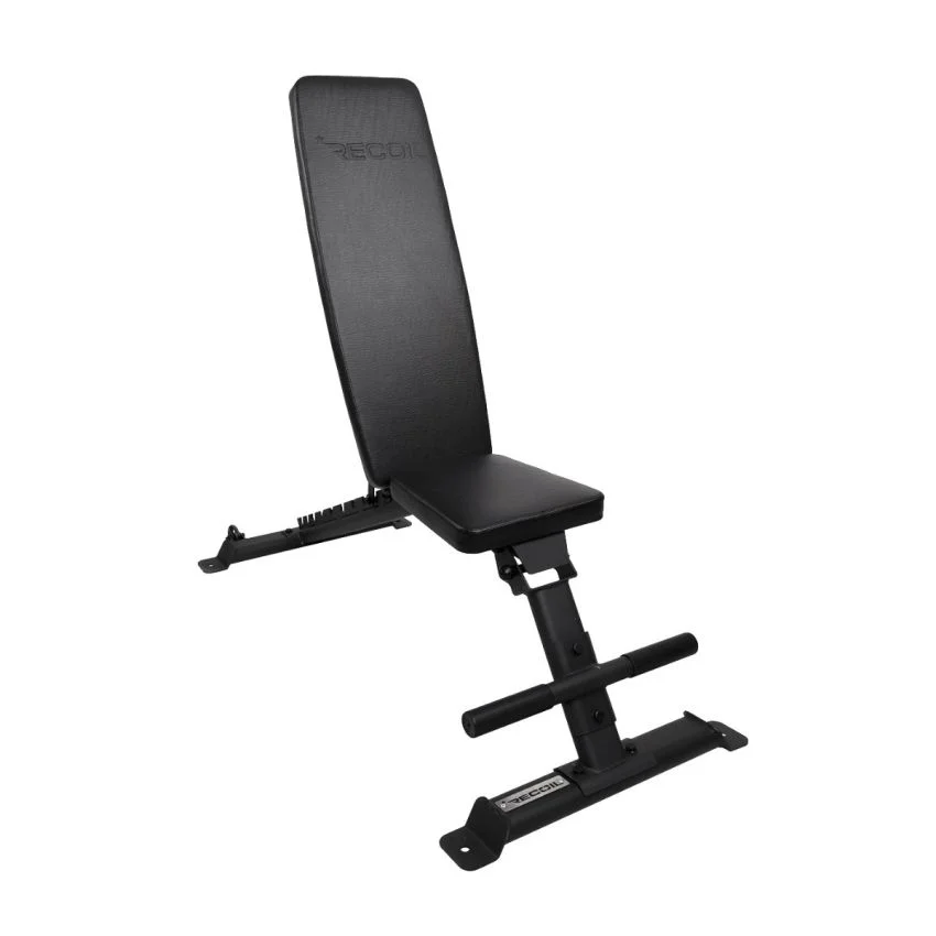 Recoil Träningsbänk Fällbar Maxvikt 250kg Svart – REC10038