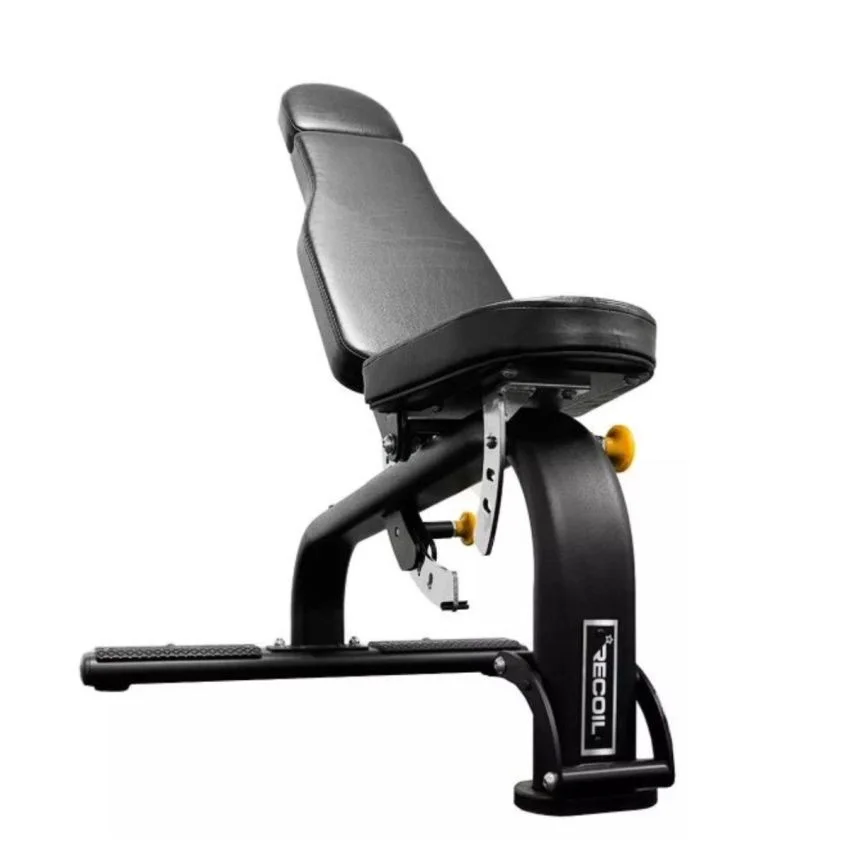 Recoil Träningsbänk Justerbar Kommersiell Maxvikt 450kg Svart – REC12310