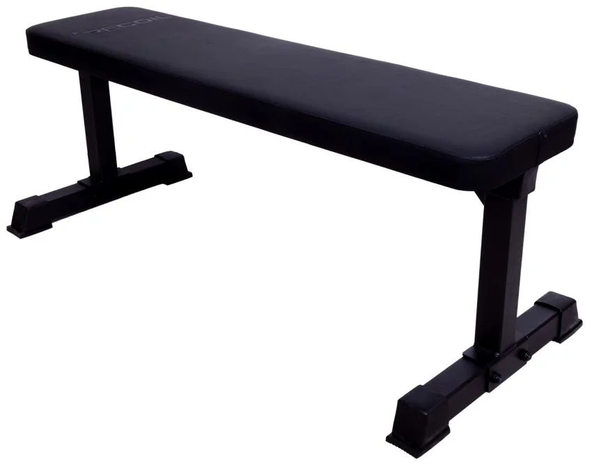 Recoil Träningsbänk Plan Maxvikt 300kg Svart Basic, variant Rec14441F