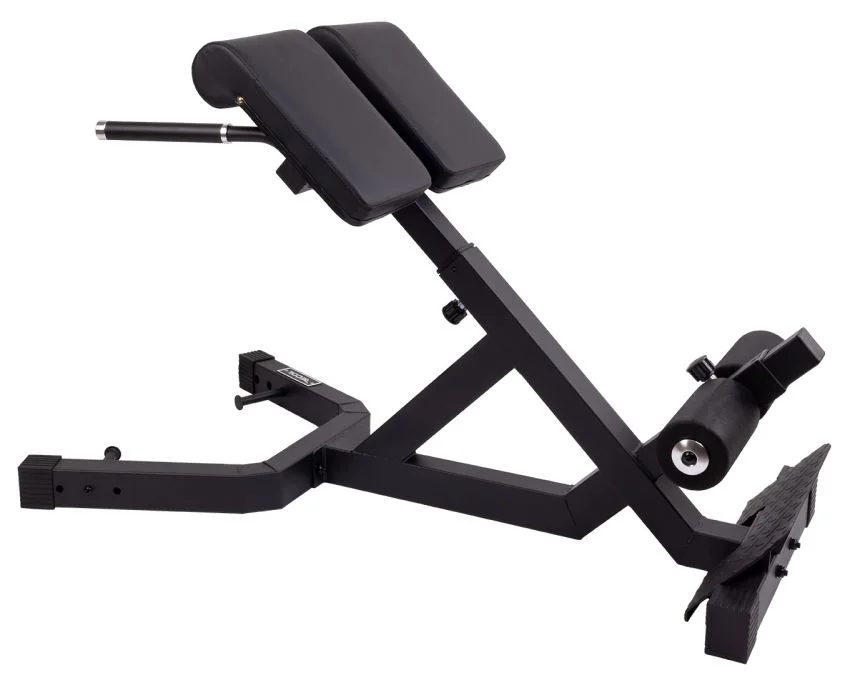 Recoil Hyperextensions-bänk Justerbar Stål Svart Basic, variant Rec1B0018C-basic